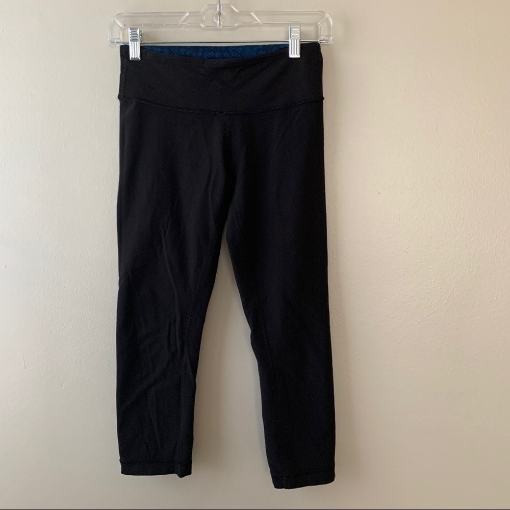 Lululemon reversible crop leggings
